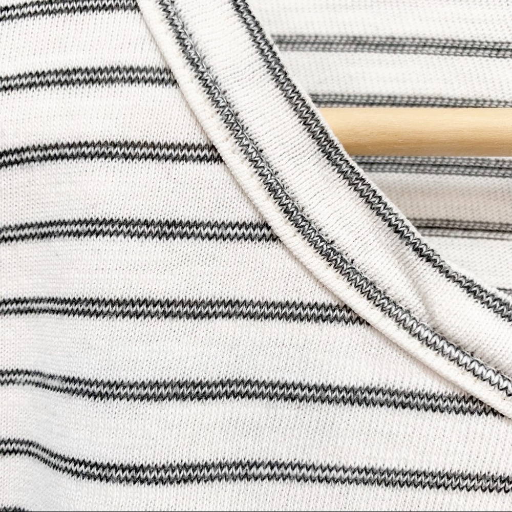Current/Elliott Striped Painter T-Shirt Dress Sz S - Picture 5 of 14